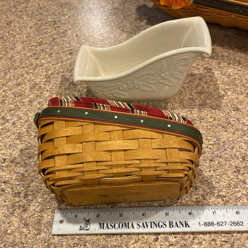 Longaberger sleigh basket